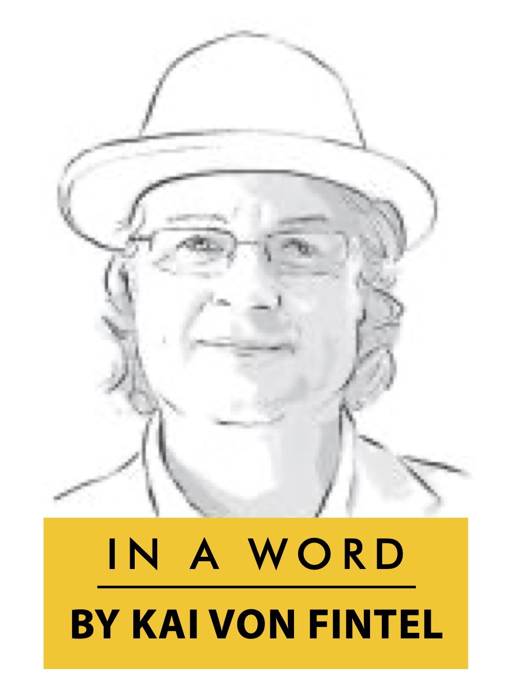 Sketch portrait of the author